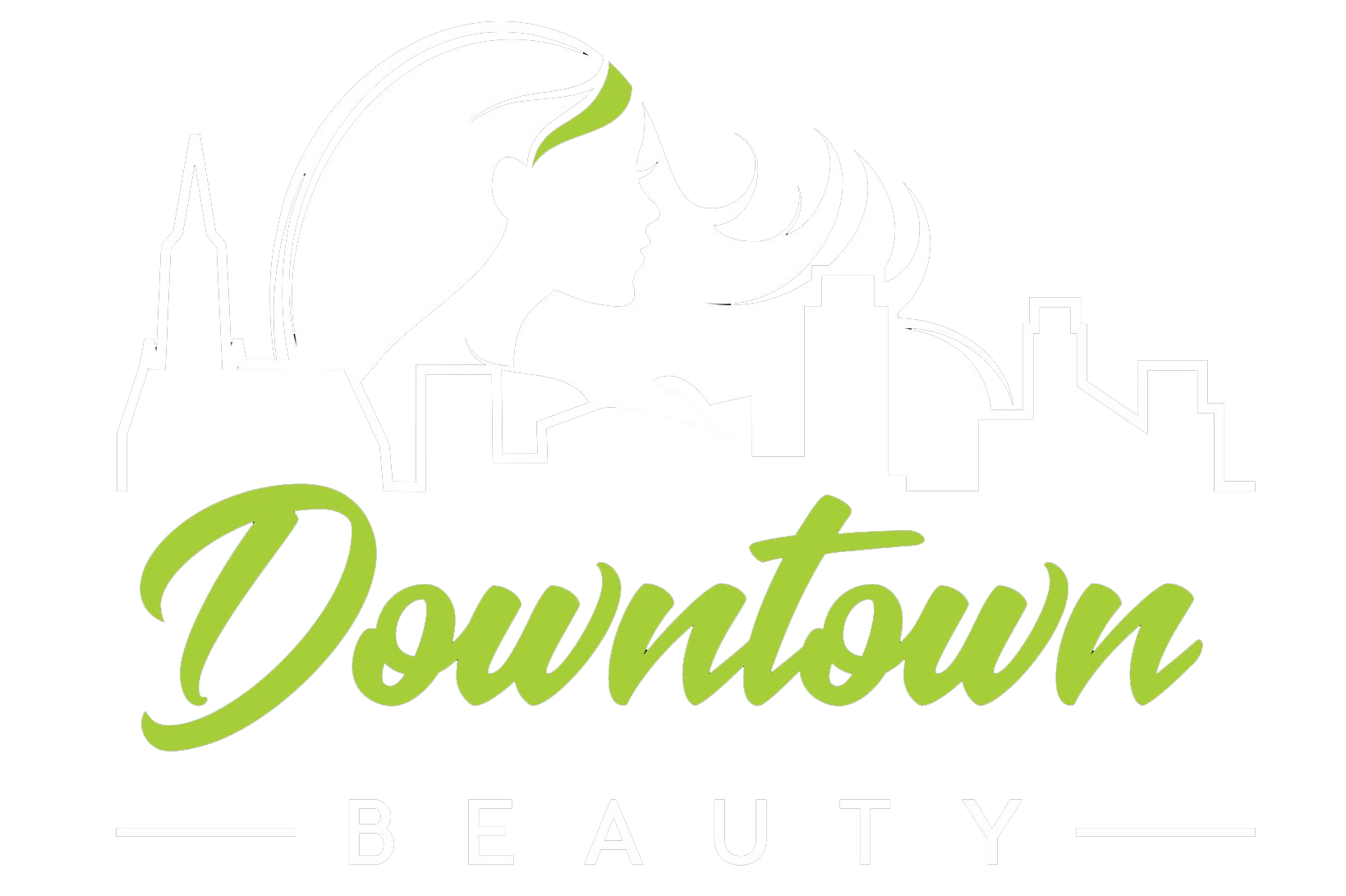 downtown beauty salon platinia logo